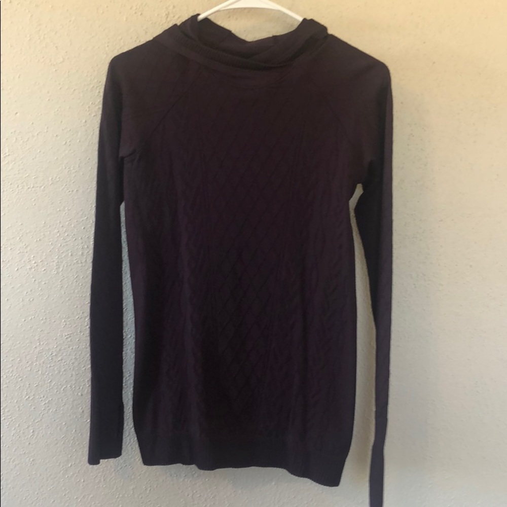 Purple Lululemon Top with hood